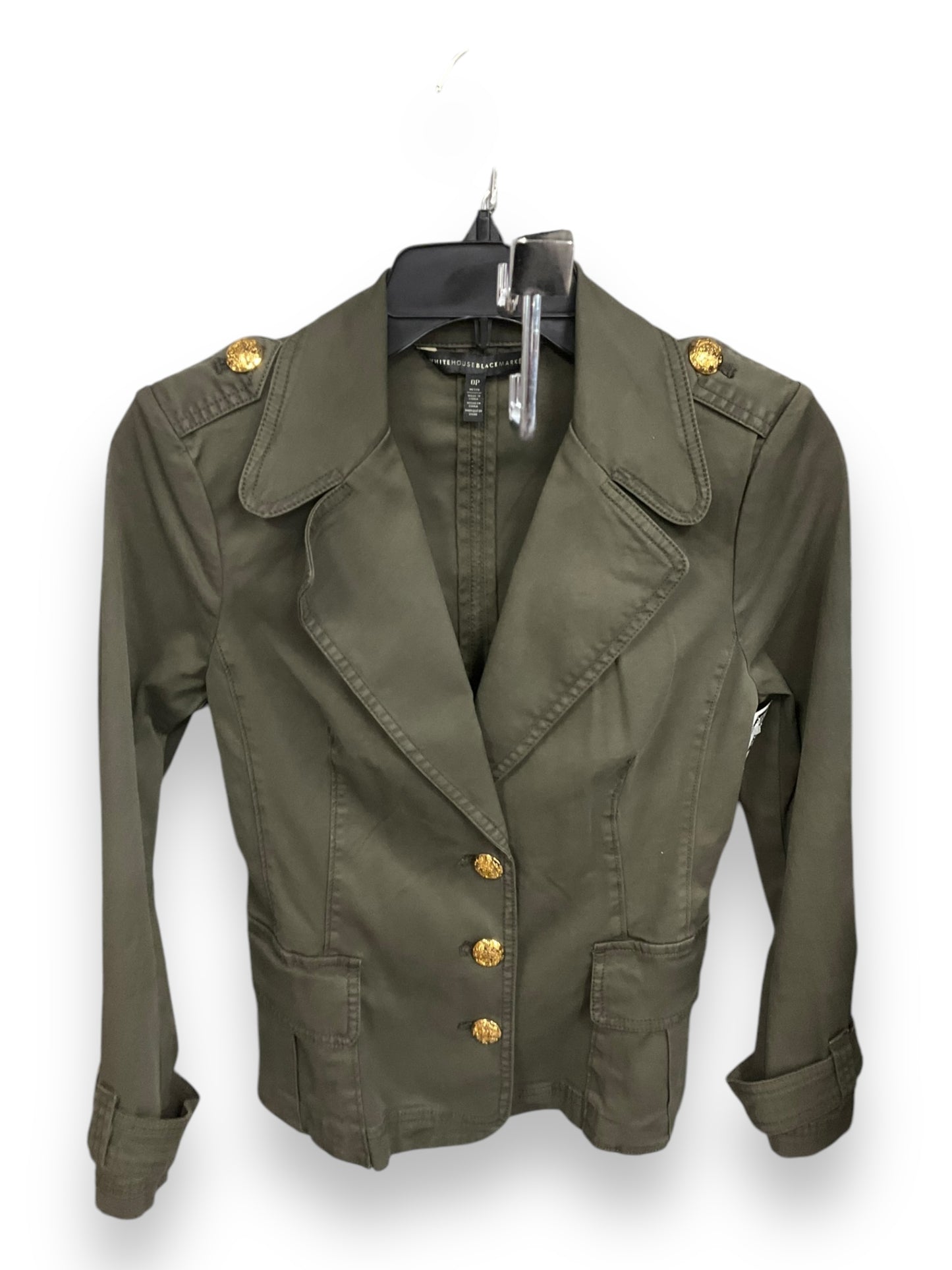 Jacket Other By White House Black Market In Green, Size: 0