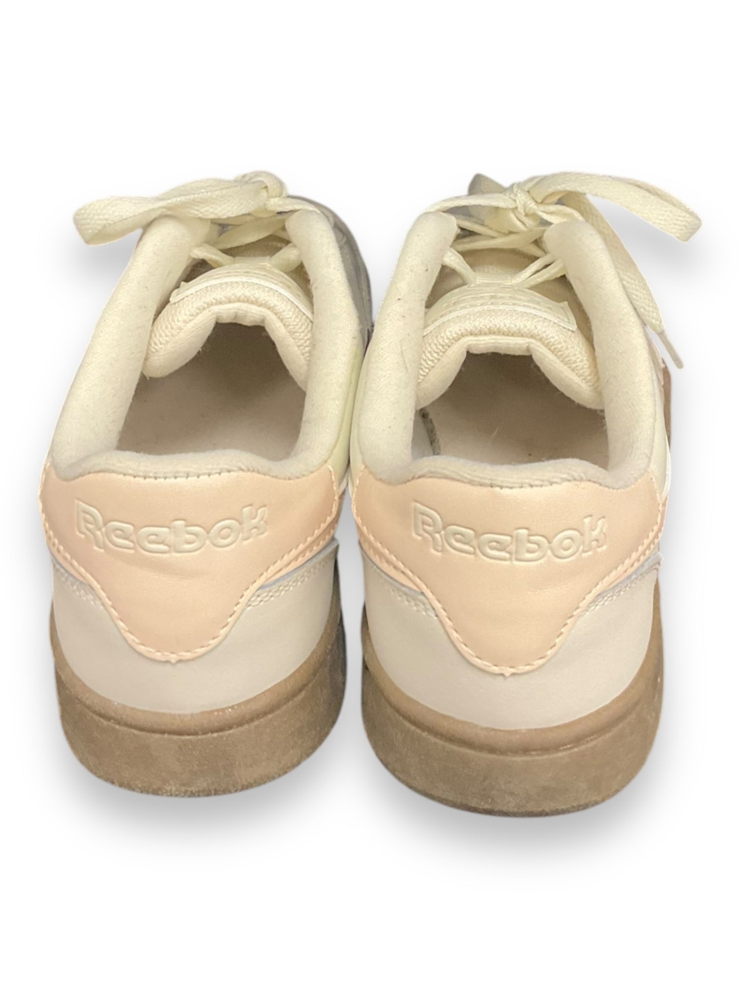 Shoes Sneakers By Reebok In Cream & Pink, Size: 8