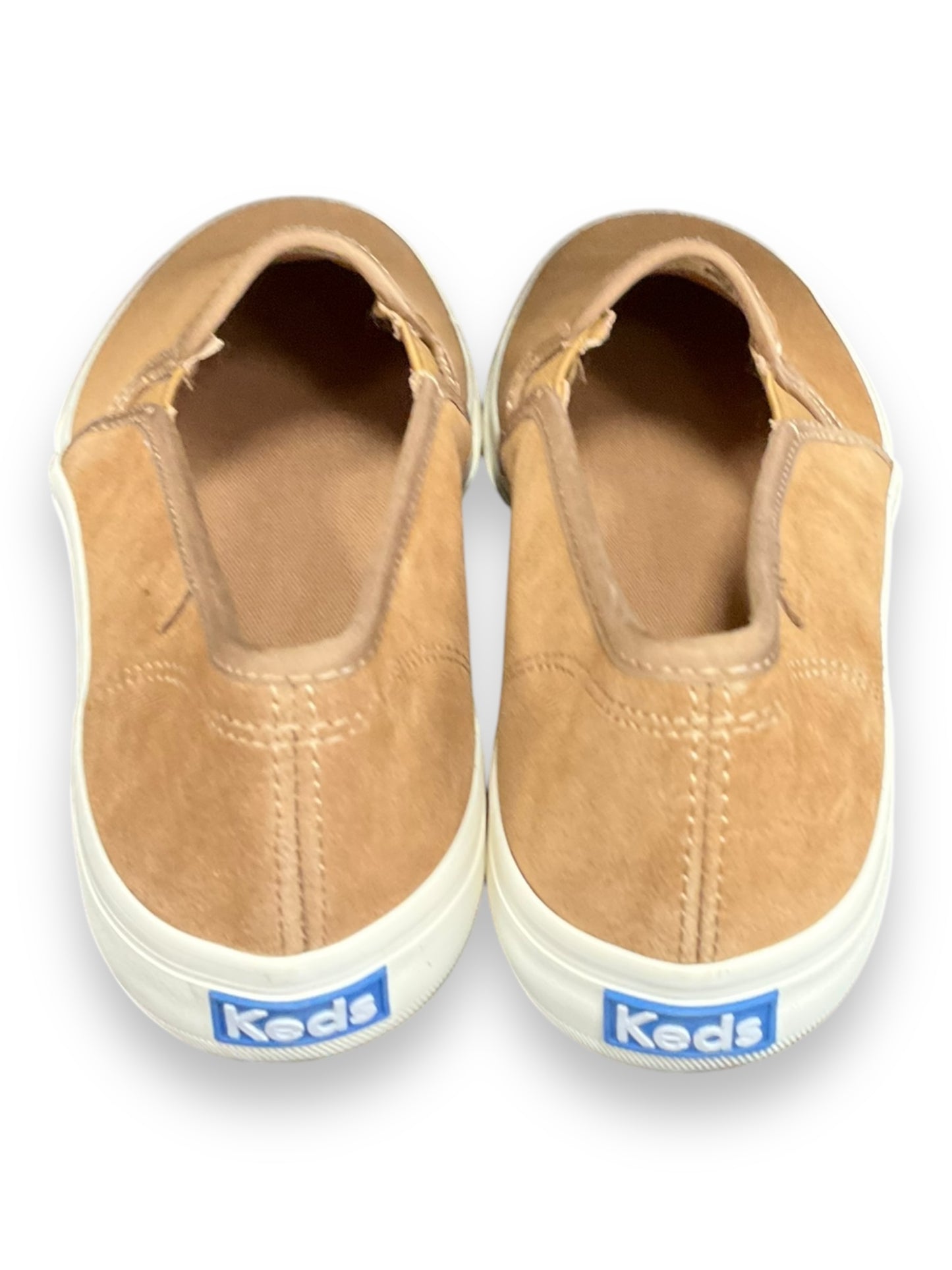 Shoes Flats By Keds In Brown & White, Size: 7