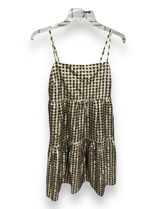 Dress Party Midi By J. Crew In Black & Gold, Size: 4