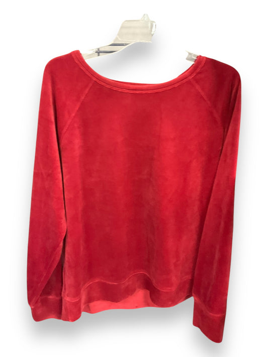 Top Long Sleeve By Lou And Grey In Red, Size: Xl