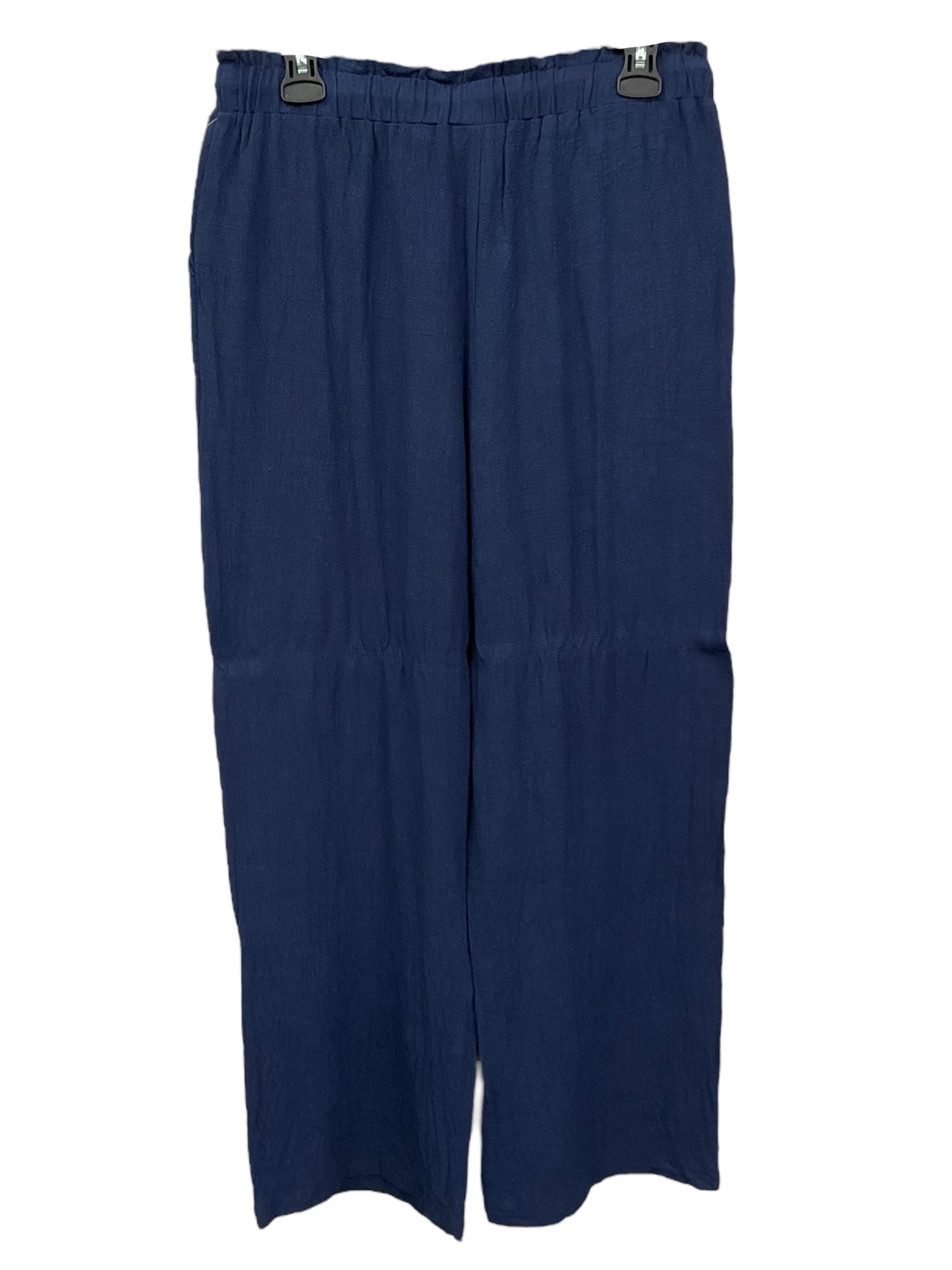 Blue Pants Wide Leg Lucy Paris, Size L