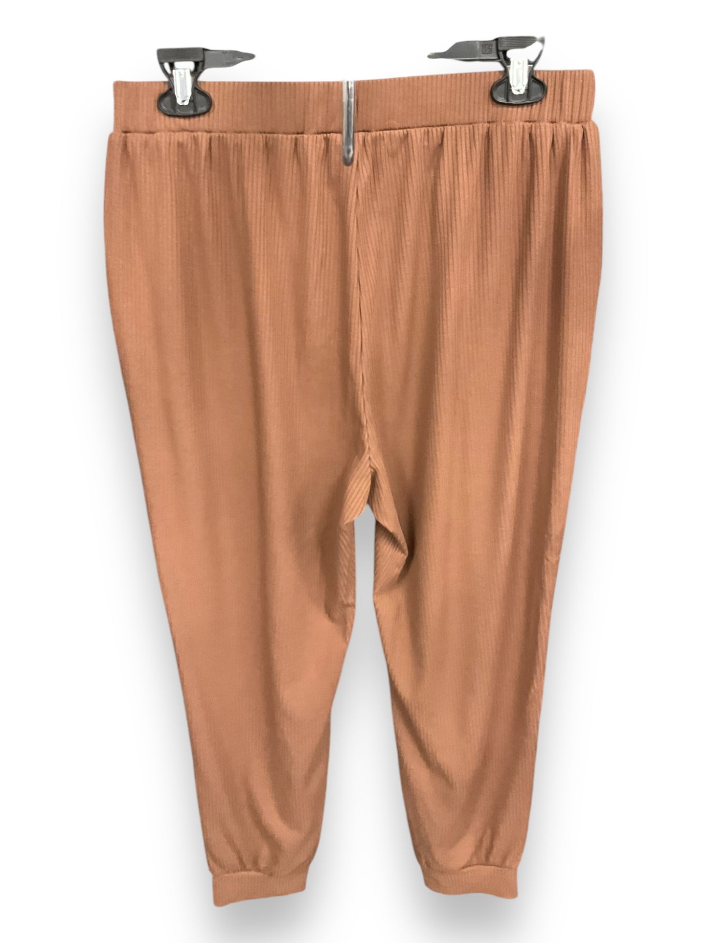 Pants Lounge By Clothes Mentor In Brown, Size: L