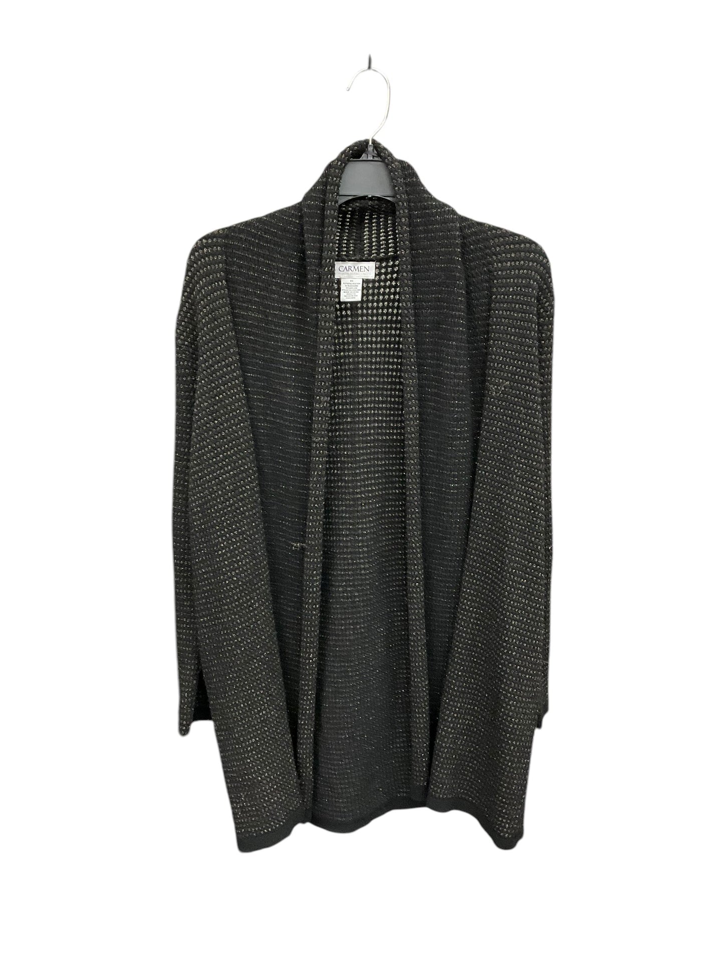 Sweater Cardigan By Carmen Marc Valvo  Size: Xs