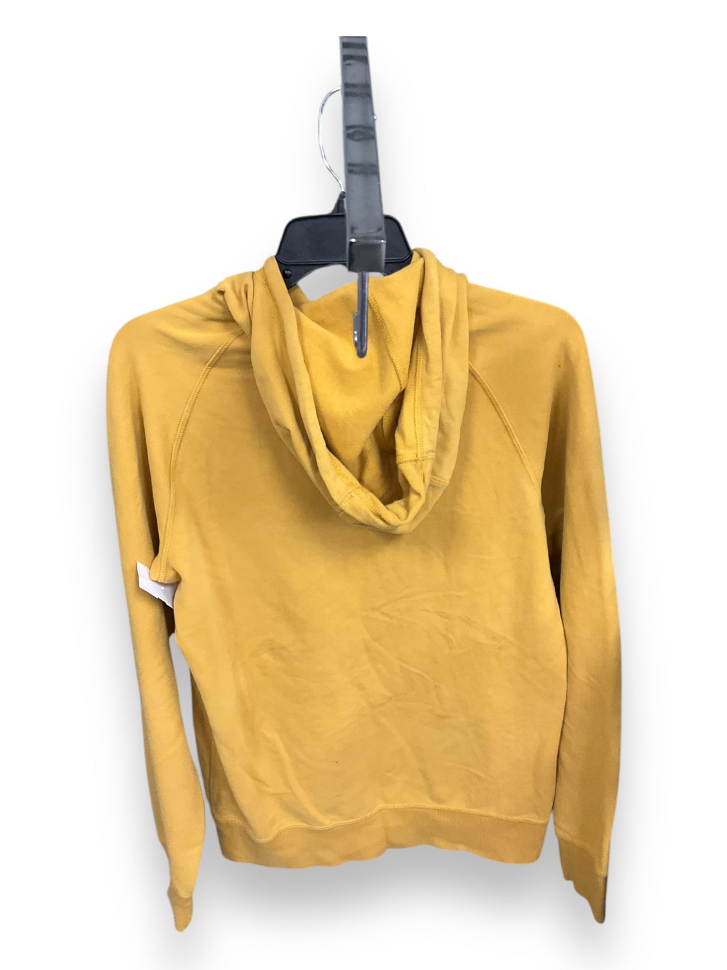 Sweatshirt Hoodie By L.l. Bean In Yellow, Size: S