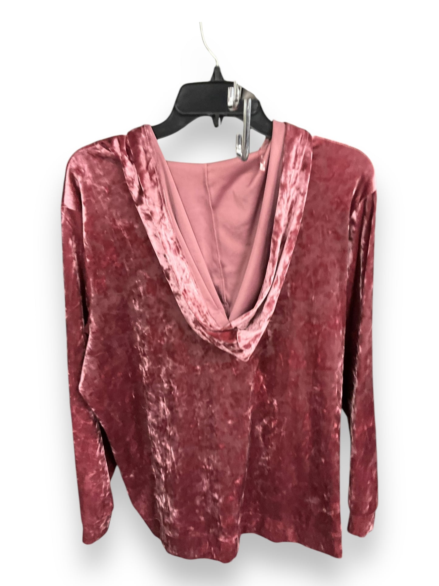 Top Long Sleeve By City Streets In Pink, Size: 0x