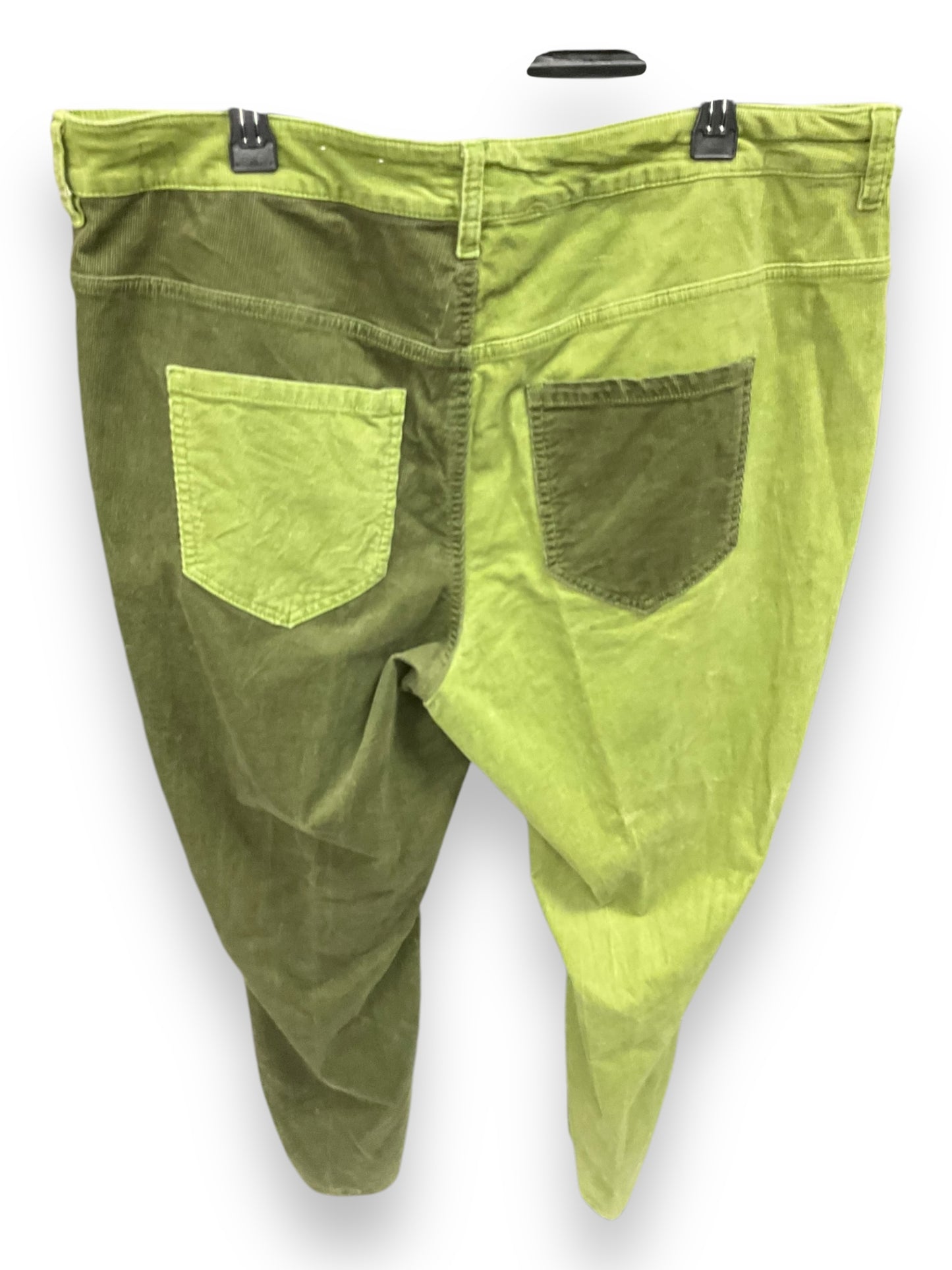 Pants Corduroy By Style And Company In Green, Size: 20