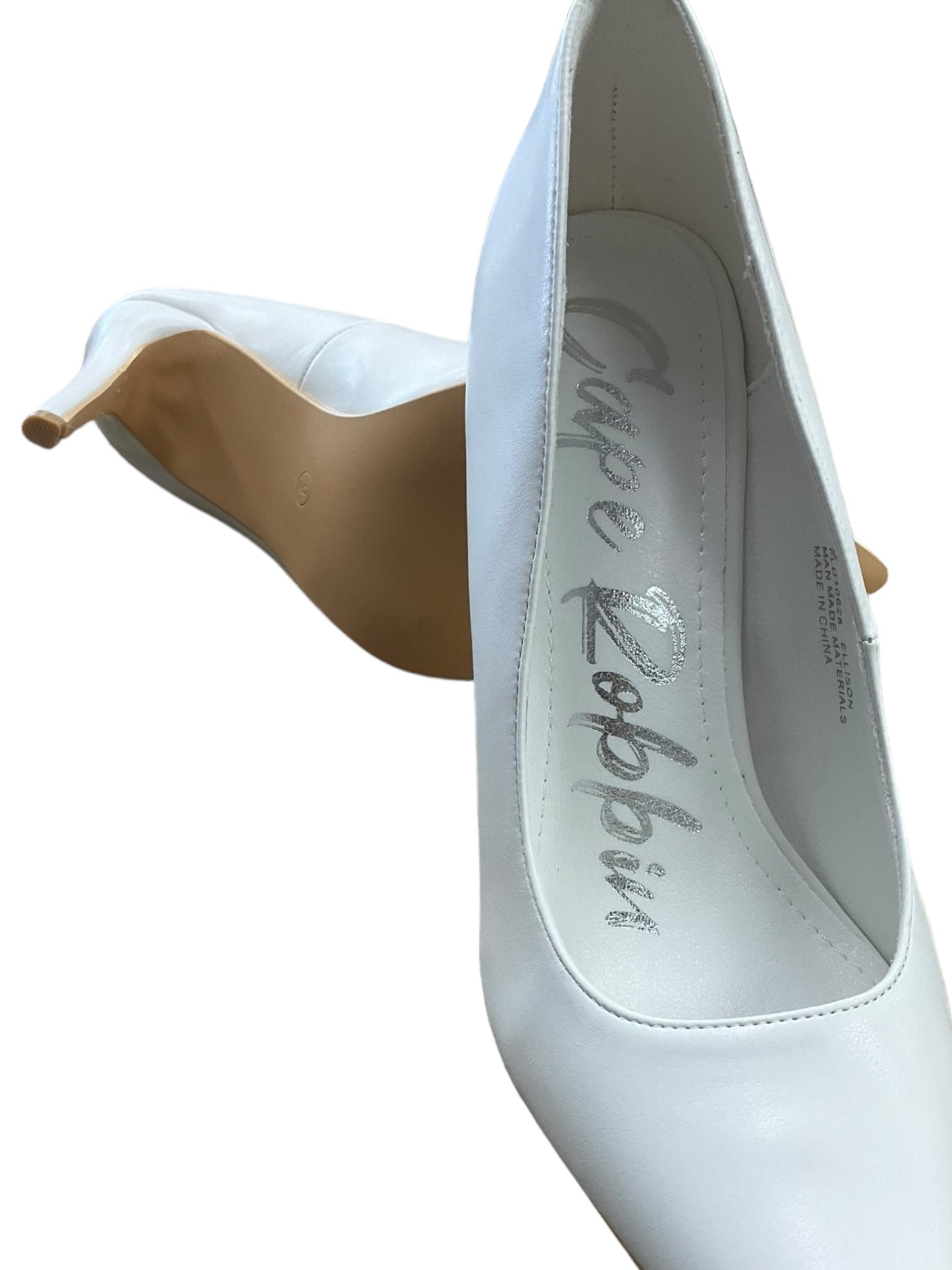 White Shoes Heels Stiletto Clothes Mentor, Size 9