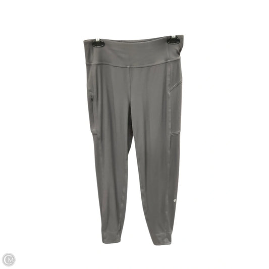 Athletic Leggings By Lululemon In Grey, Size: S
