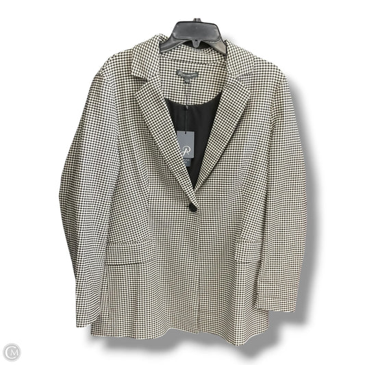 Blazer By Rachel Zoe In Black & White, Size: Xl
