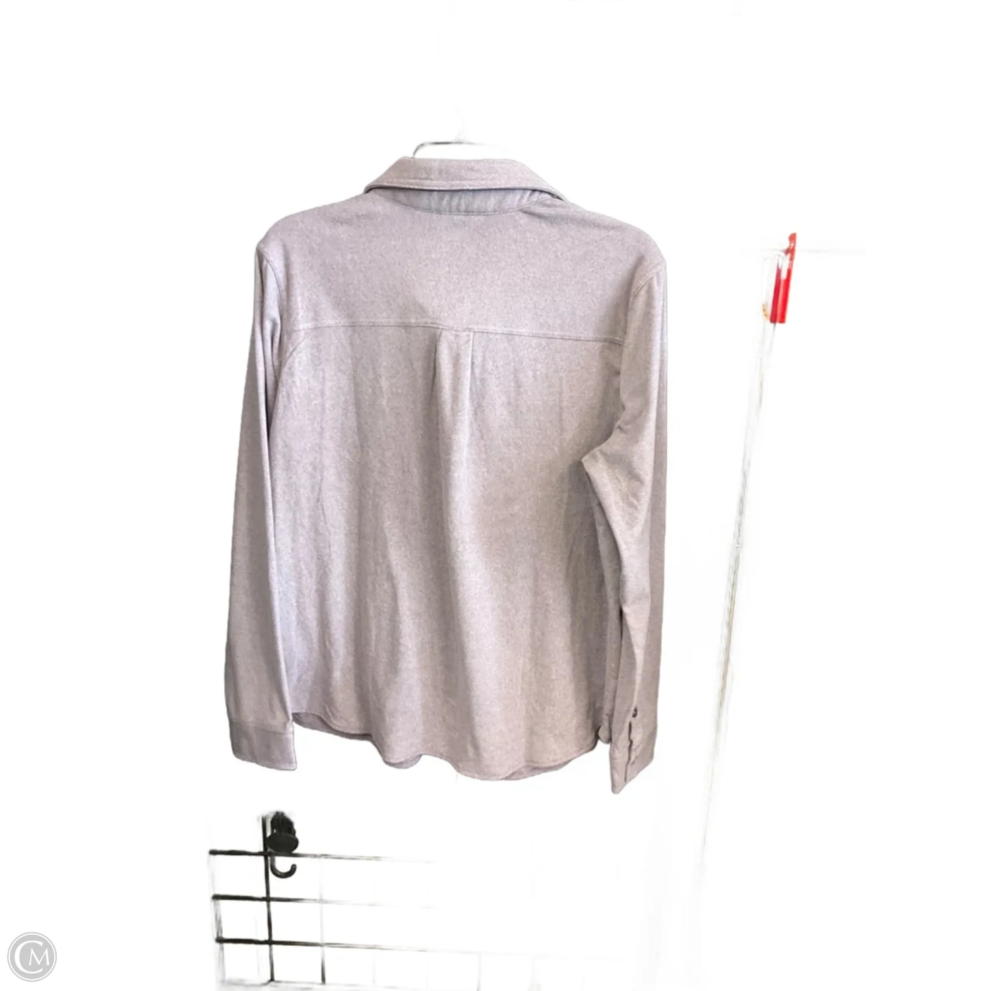 Blouse Long Sleeve By 32 Degrees In Purple, Size: L