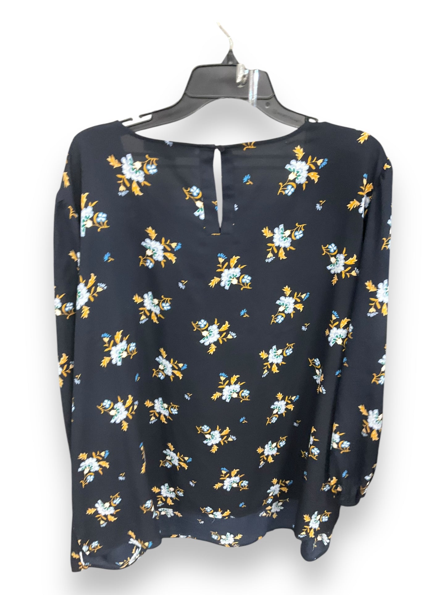 Blouse 3/4 Sleeve By Loft In Floral Print, Size: 24