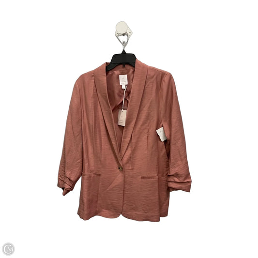 Blazer By Lc Lauren Conrad In Mauve, Size: L