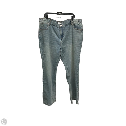 Jeans Straight By Fashion Nova In Blue Denim, Size: 20