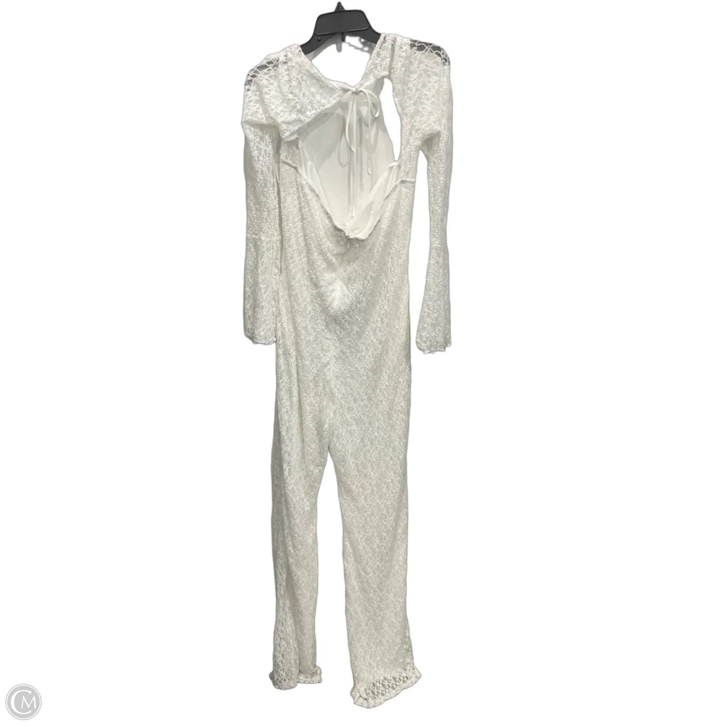 Jumpsuit By Fashion Nova In White, Size: 2x