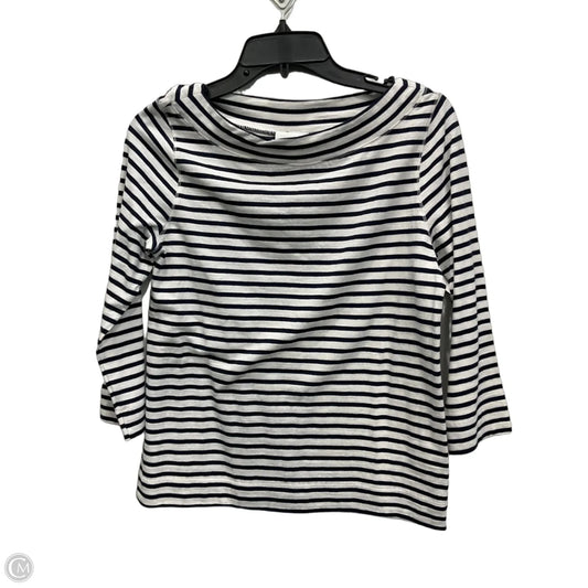 Top 3/4 Sleeve By J. Jill In Striped Pattern, Size: S