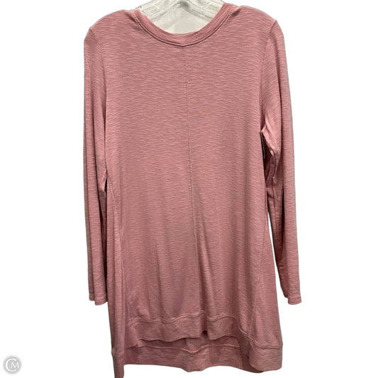 Top Long Sleeve By J. Jill In Pink, Size: M