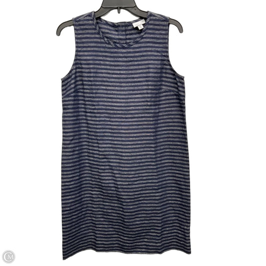 Dress Casual Midi By J. Jill In Striped Pattern, Size: Xs