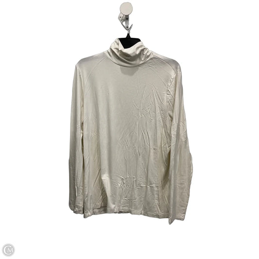 Top Long Sleeve By Chicos In Ivory, Size: 3x