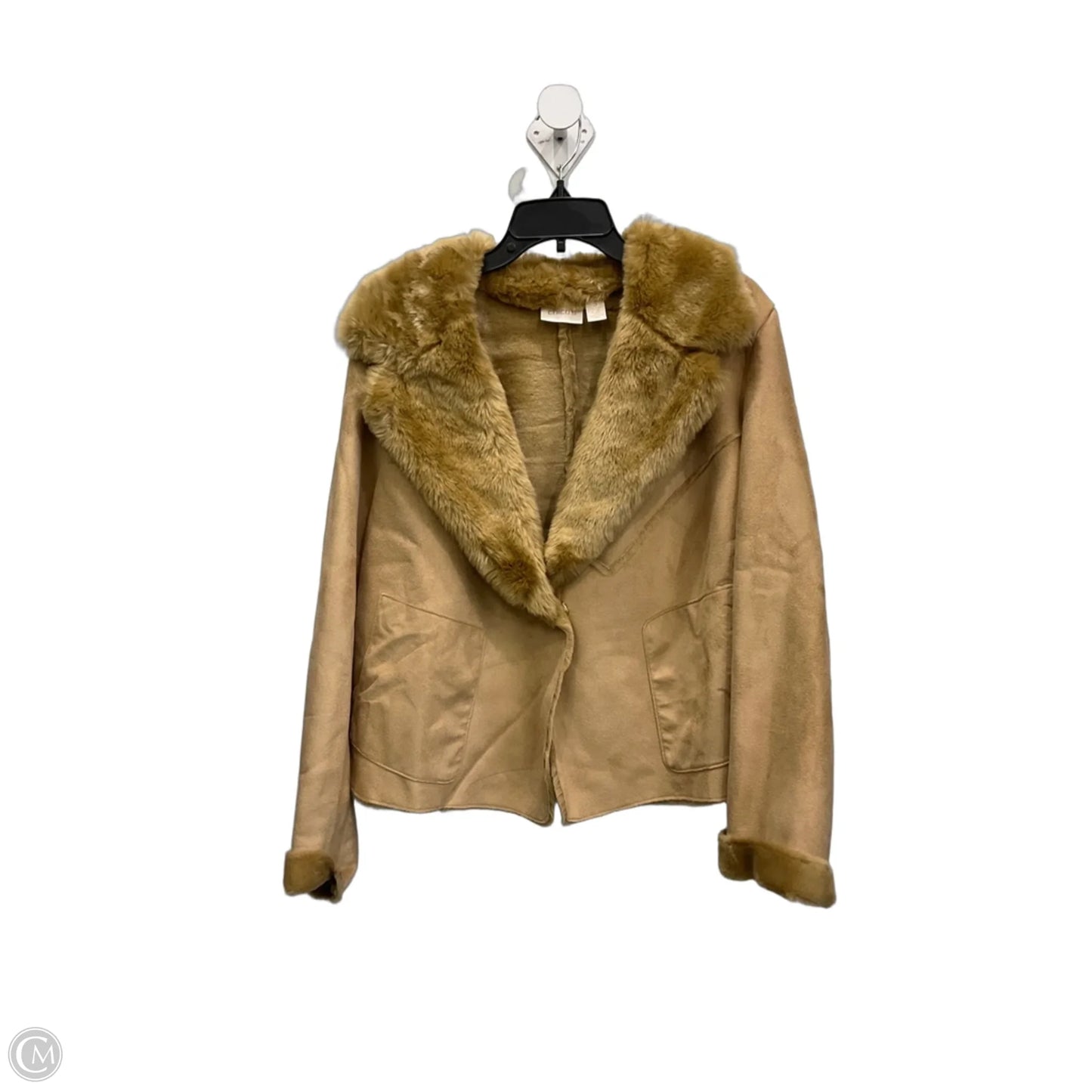 Coat Other By Chicos In Tan, Size: 3x