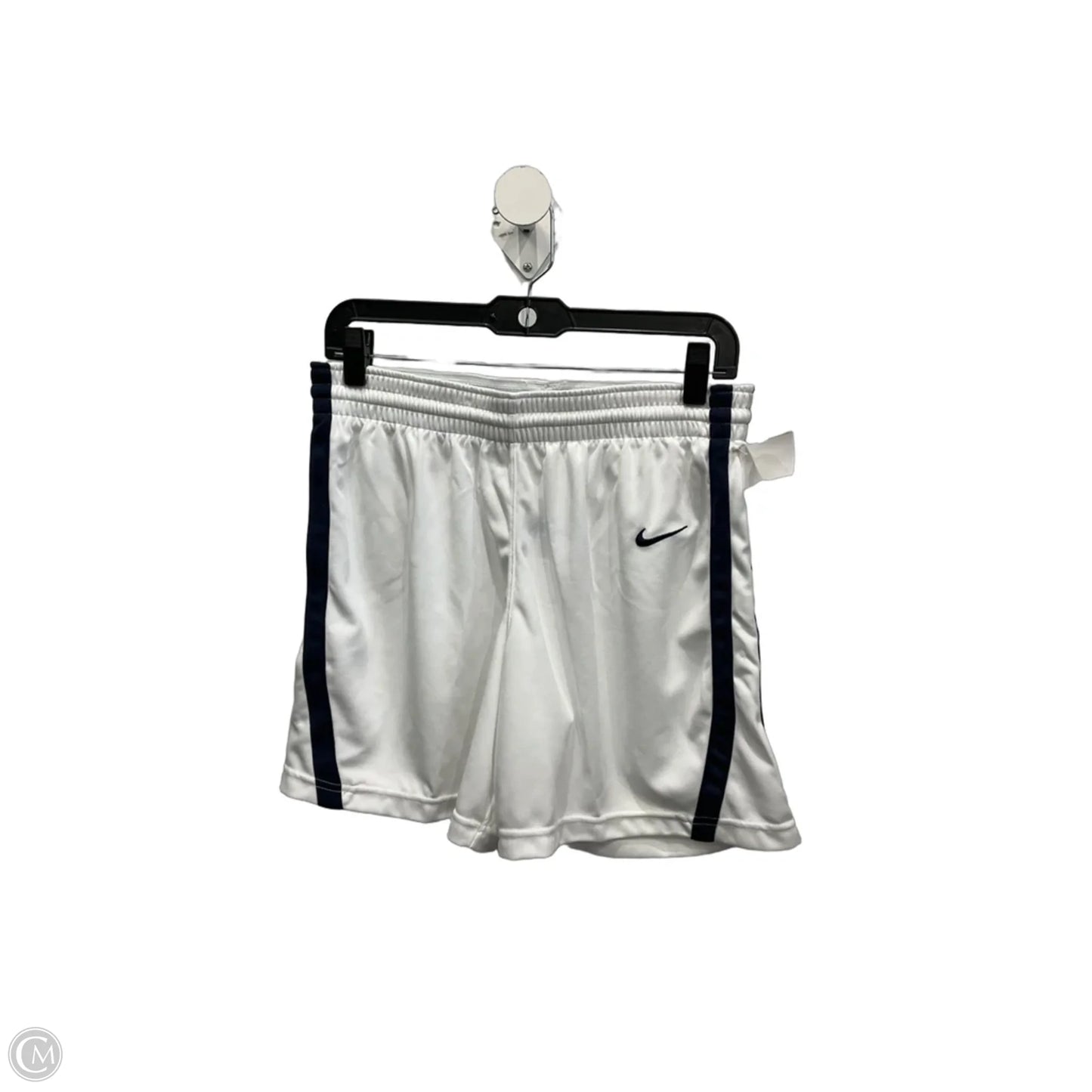 Athletic Shorts By Nike Apparel In White, Size: M