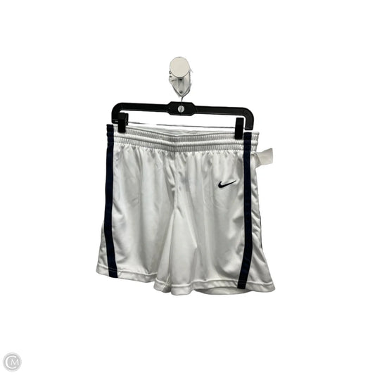 Athletic Shorts By Nike Apparel In White, Size: M