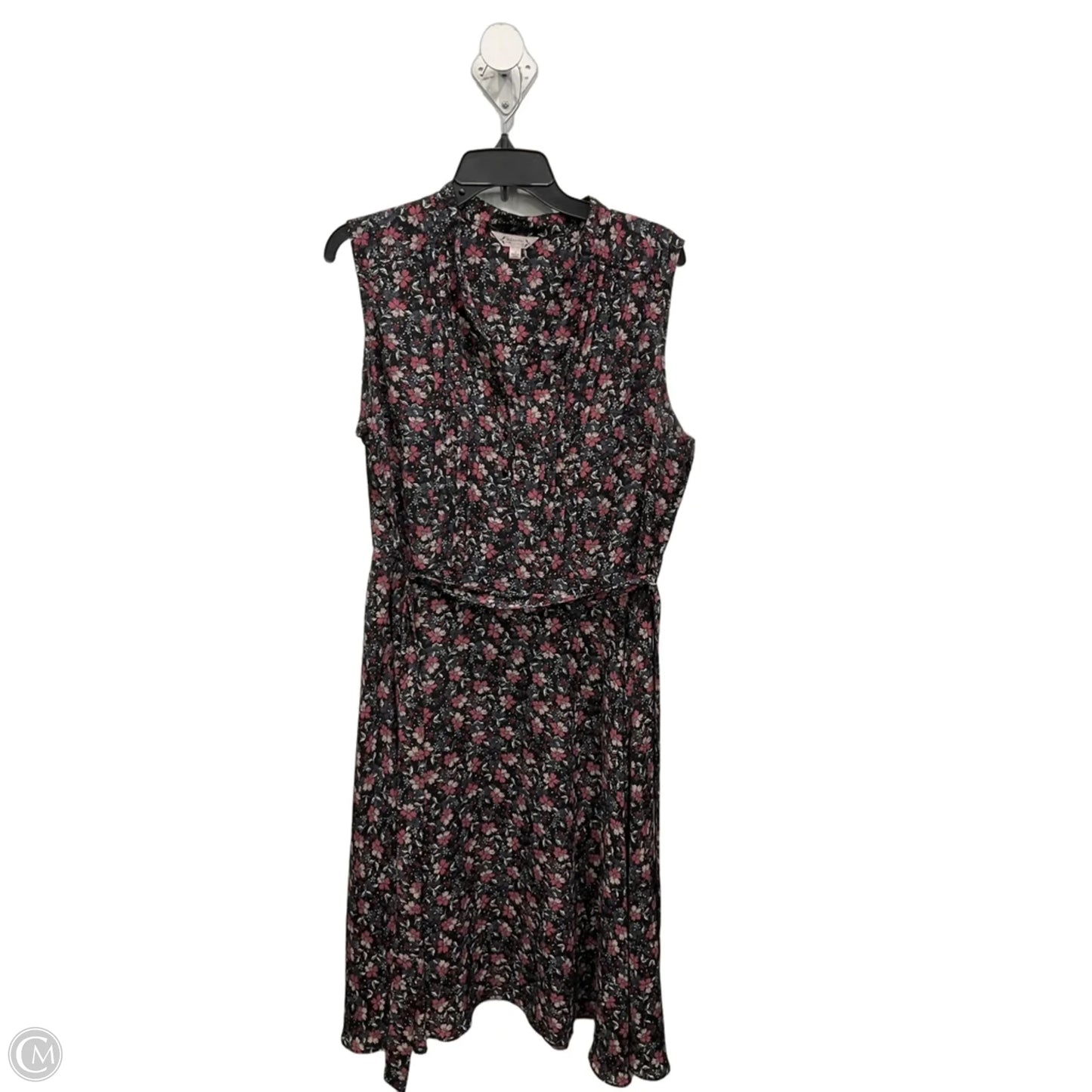 Dress Casual Midi By Nanette By Nanette Lepore In Floral Print, Size: Xl