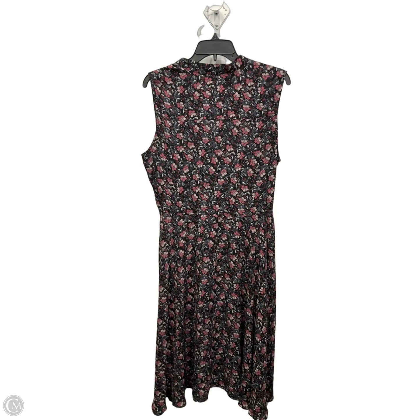 Dress Casual Midi By Nanette By Nanette Lepore In Floral Print, Size: Xl