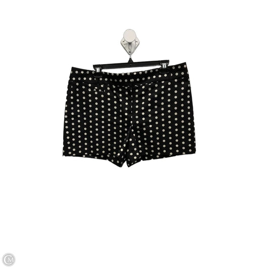 Shorts By Loft In Black & White, Size: 12
