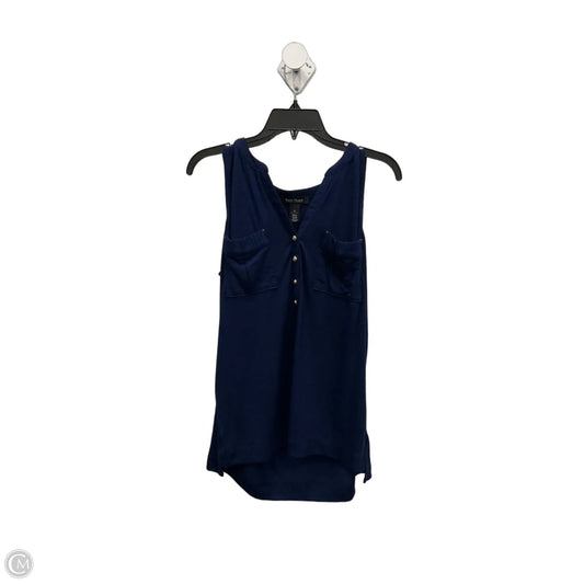 Top Sleeveless By White House Black Market In Navy, Size: M