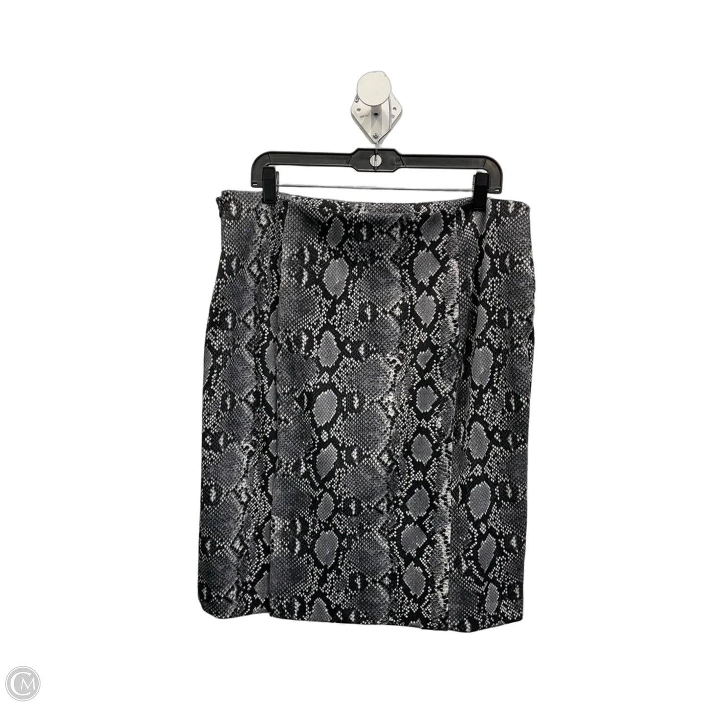 Skirt Designer By Michael Kors In Snakeskin Print, Size: 16