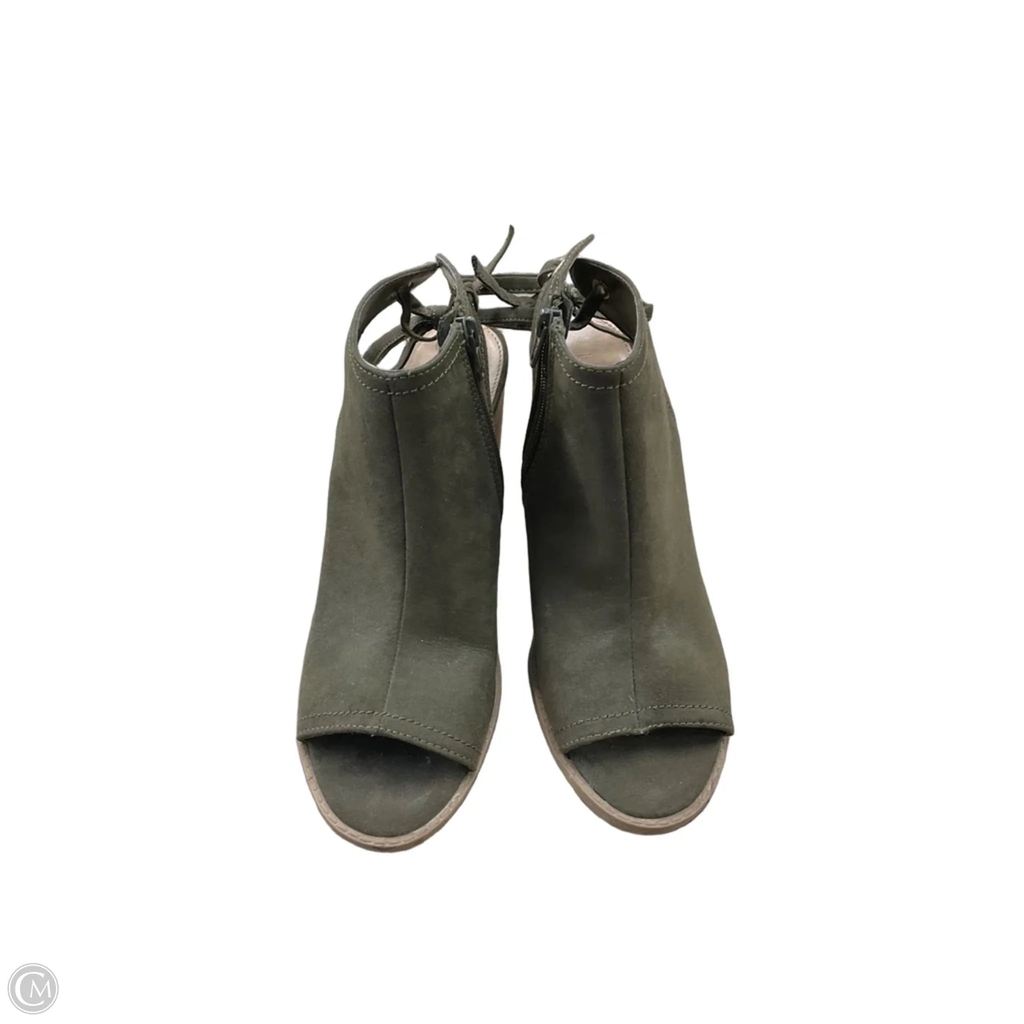Shoes Heels Block By Lc Lauren Conrad In Green, Size: 9.5
