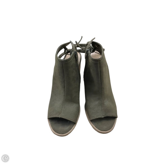 Shoes Heels Block By Lc Lauren Conrad In Green, Size: 9.5