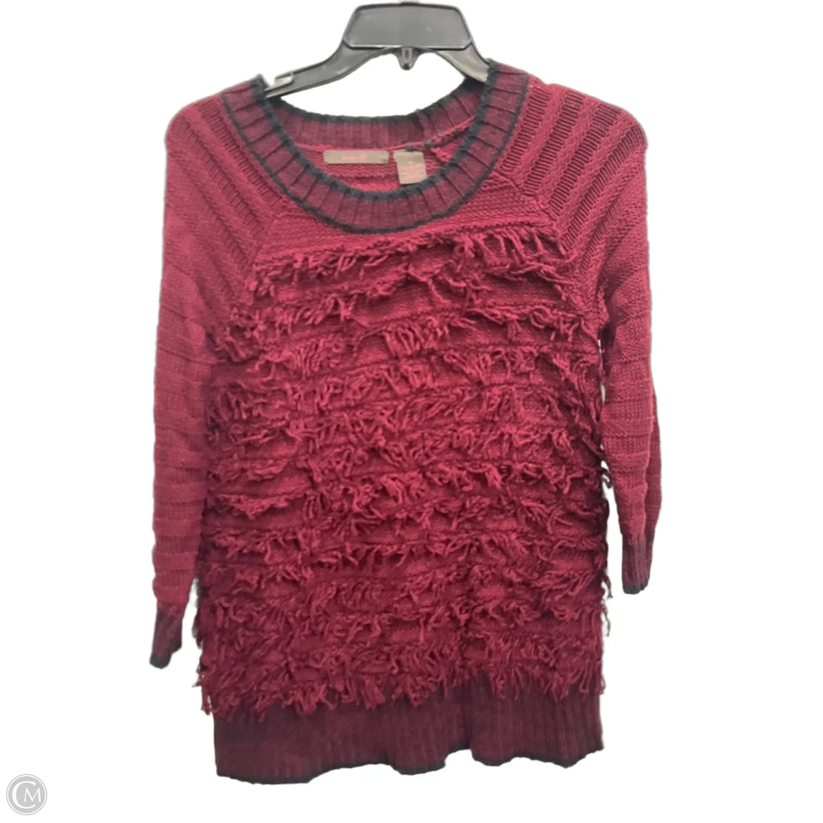 Sweater By Heather B In Red, Size: M