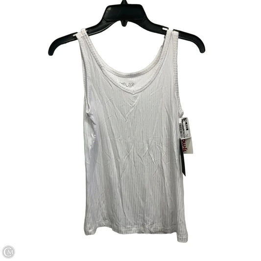 Top Sleeveless By Rachel Zoe In White, Size: M
