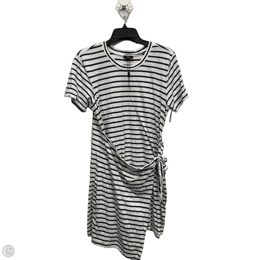 Dress Casual Midi By Rails In Striped Pattern, Size: L