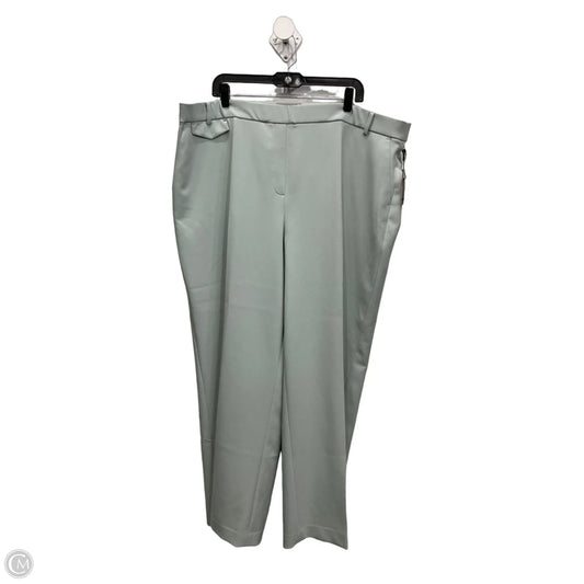 Pants Dress By Anne Klein In Green, Size: 26