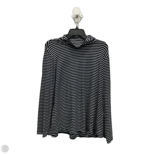 Top Long Sleeve By J. Jill In Navy, Size: Xl
