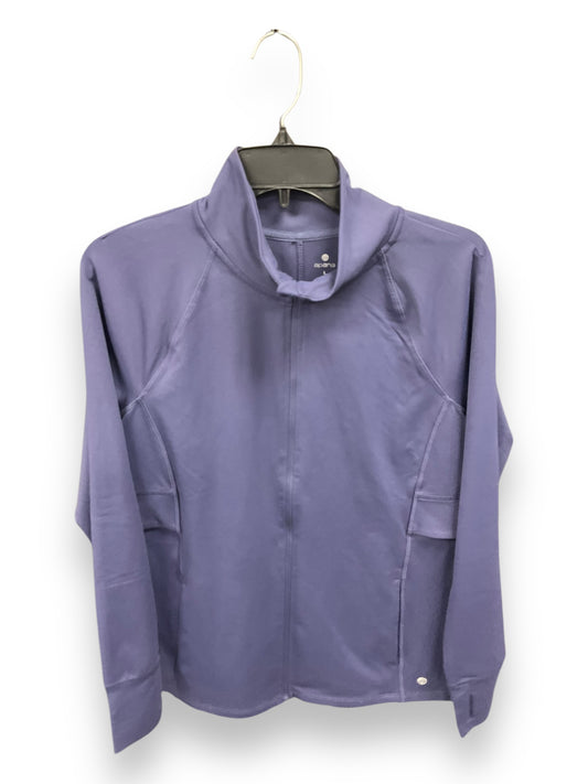 Athletic Jacket By Apana In Purple, Size: L