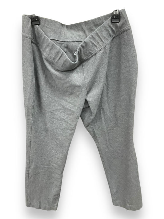 Pants Leggings By Lands End In Grey, Size: Lp