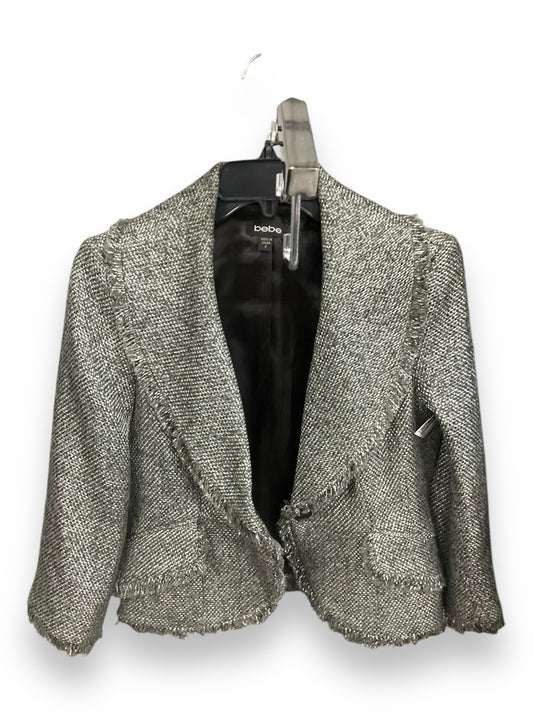 Blazer By Bebe In Grey, Size: 6