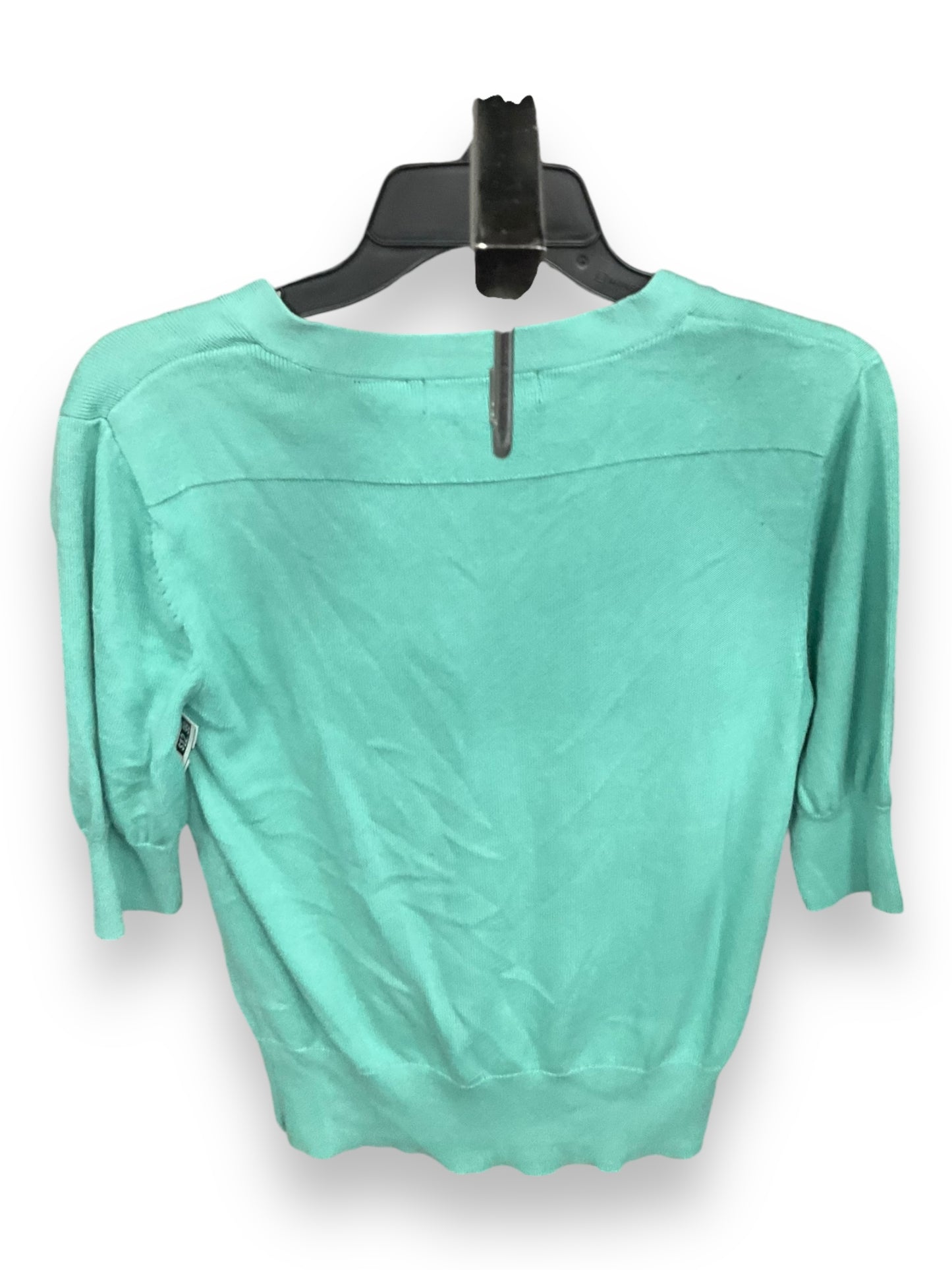 Sweater Short Sleeve By Clothes Mentor In Green, Size: L