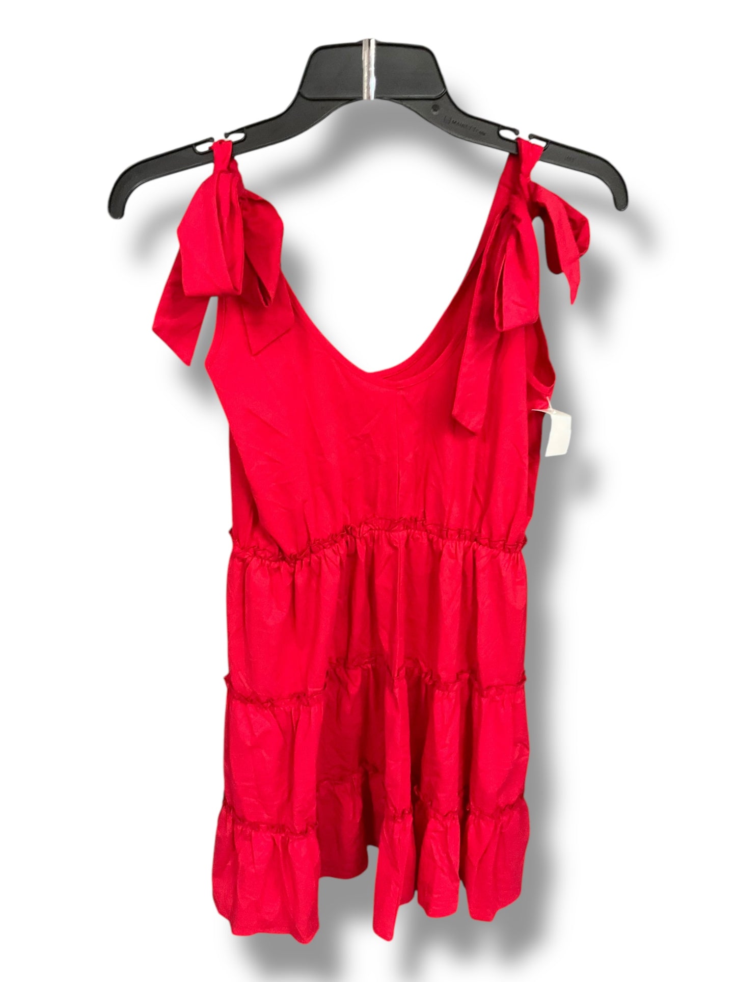 Dress Casual Short By Clothes Mentor In Red, Size: S