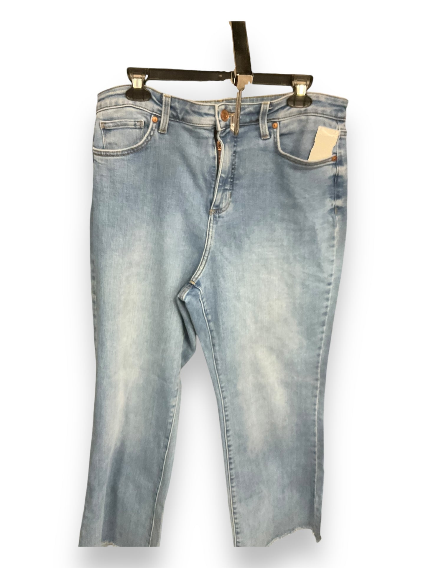 Jeans Flared By Lc Lauren Conrad In Blue Denim, Size: 16