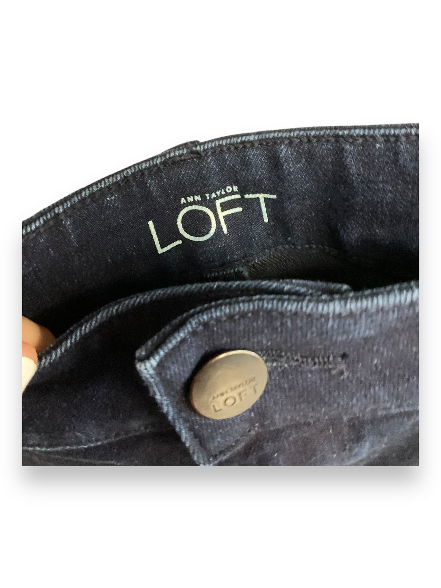 Jeans Boot Cut By Loft In Blue Denim, Size: 10