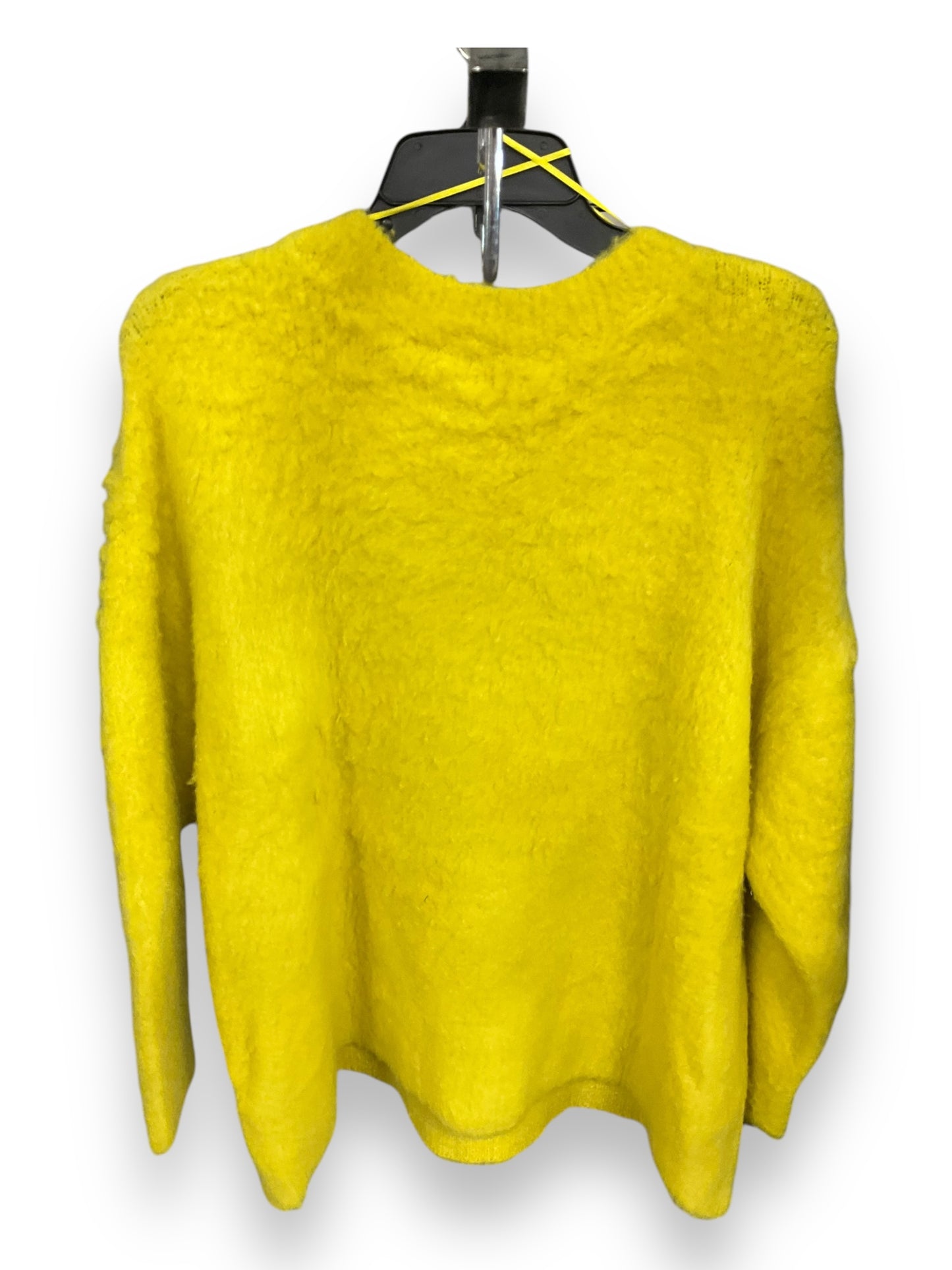 Sweater By Anthropologie In Yellow, Size: L