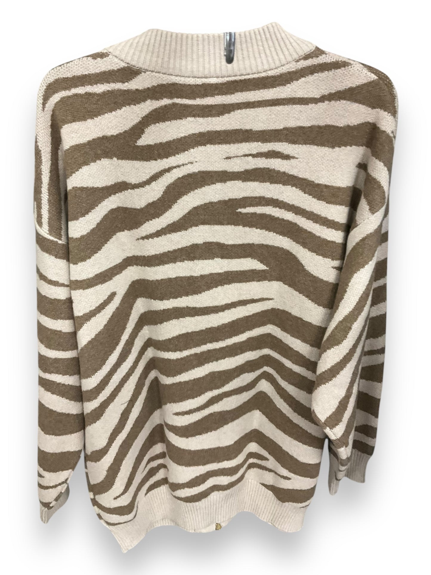 Sweater By Varley In Zebra Print, Size: L