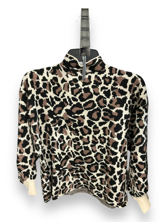 Sweater By Line & Dot In Leopard Print, Size: L