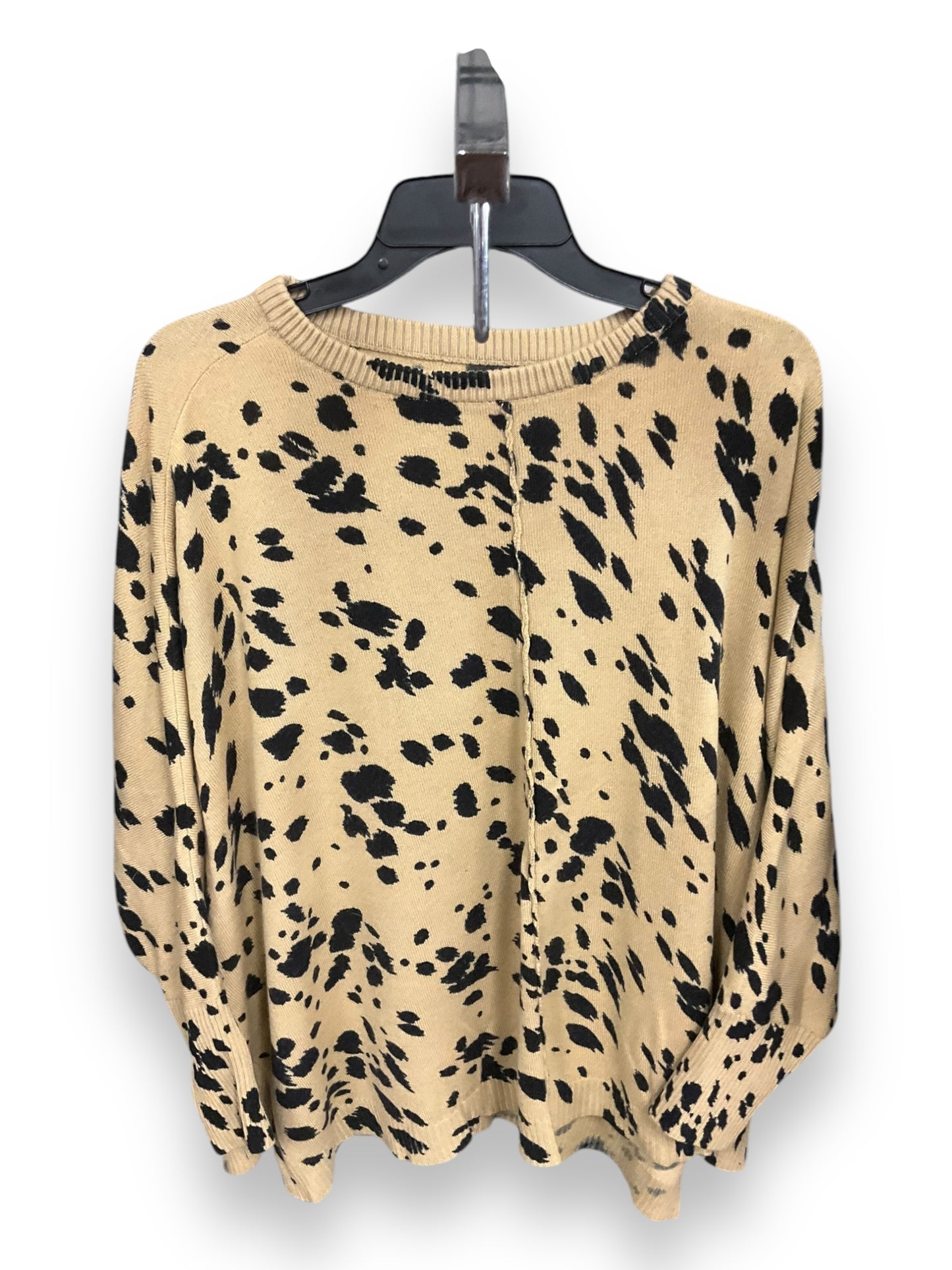 Sweater By Mudpie In Animal Print, Size: L