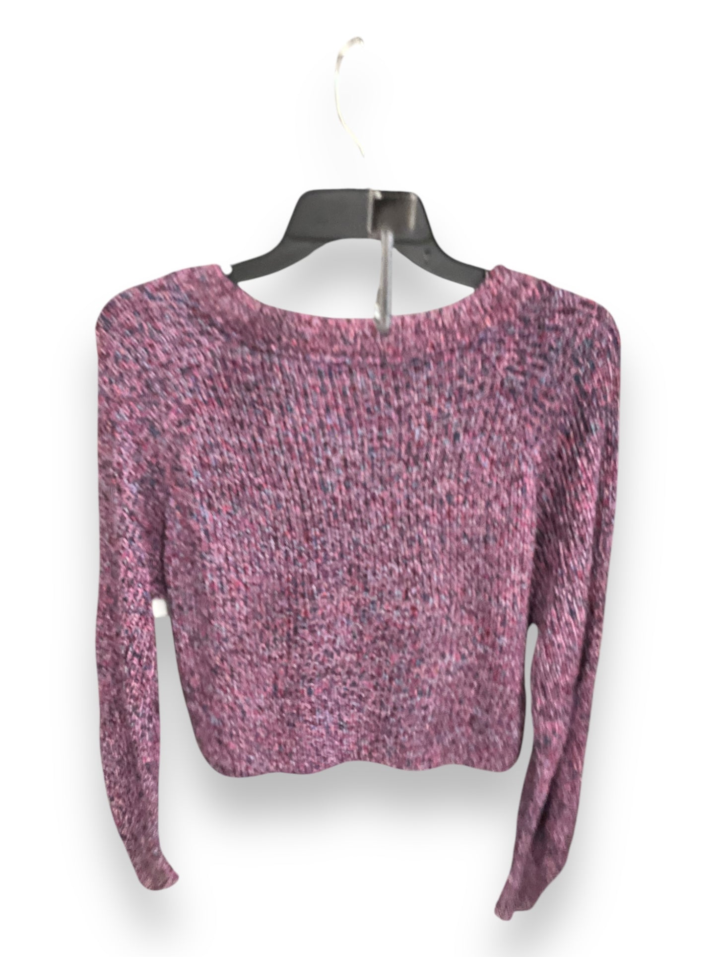 Sweater By Express In Purple, Size: Xs